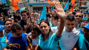 María Corina Machado fracasó en su intento de inscribirse para las elecciones del 6 de diciembre AFP