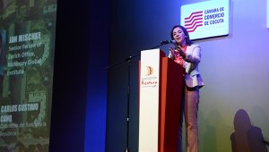 Sandra Forero Ramírez, presidente ejecutiva de Camacol, dictó la conferencia sobre ‘Ciudades de calidad’, en la segunda y última jornada de Expogestión Frontera 2015. Rodrigo Sandoval