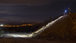 Paseos nocturnos en bicicleta. Rodrigo Sandoval
