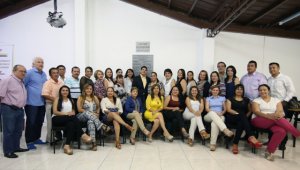 La capacitación fue dirigida por Carlos Alfredo Chamorro Velasco. César Obando