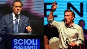 El electorado de Sergio Massa, peronista disidente que quedó tercero, con 21,27%, decidirá el presidente. AFP