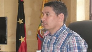 Jairo Pinzón, alcalde de San Calixto. Archivo
