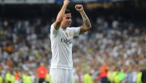 James Rodríguez, deportista colombiano que milita en el Real Madrid. Archivo