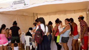La Feria de la Salud se llevó a cabo en el parque de la Reintegración Andrés Escobar de barrio Simón Bolívar. Reintegrados, víctimas del conflicto armado y la comunidad en general hizo parte de la actividad. Alfredo Estévez