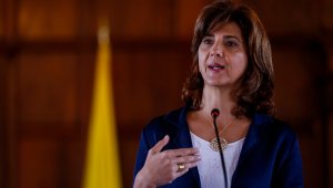 María Ángela Holguín, canciller colombiana. Colprensa