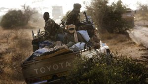 Rebeldes cerca al Lago Chad. Internet