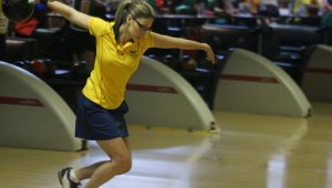 La bolichera Clara Juliana Guerrero espera consagrarse campeona del mundo en el último torneo de la temporada 2015. Colprensa