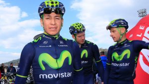 Dayer Quintana está a sólo tres segundos del líder argentino y más atrás Rodrigo Contreras, Nairo Quintana y Miguel Ángel López. Contreras es el líder sub23. Colprensa