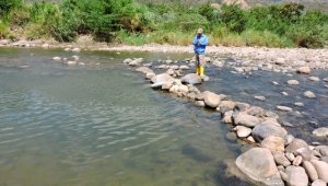 El Comité para la Gestión del Riesgo de Desastres de Los Patios está en alerta naranja por la reducción del caudal de la quebrada La Honda y del río Pamplonita. Archivo