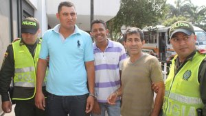 Los tres hombres fueron detenidos el 27 de marzo de 2014 en el barrio San Martín. Archivo