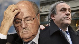 Joseph Blatter y Michel Platin. Archivo