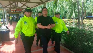 Jhon Jairo Torres Torres fue trasladado a Bogotá para que este lunes sea judicializado. Archivo | Colprensa