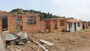 Así va el avance de obra de las casas para los gramaloteros. Fondo Adaptación