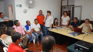 La actividad contó con la presencia de directivos de la entidad Rodrigo Sandoval