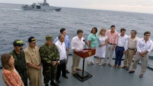 Presidente Juan Manuel Santos dijo que Nicaragua era poco amistoso. Colprensa