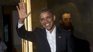 Barack Obama llegó el domingo a Cuba. AP