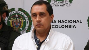 ‘Camilo’, el día que fue presentado por las autoridades colombianas en 2014. Archivo