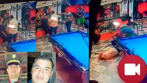 Las víctimas murieron de manera instantánea en la escena del crimen. La Policía adelanta las investigaciones del hecho. Captura de video