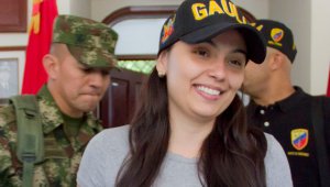 Melissa Trillos fue liberada en el corregimiento de Guamalito, Norte de Santander. Luis Alfredo Estévez