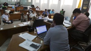 El arranque del Concejo y de la Alcaldía de Cúcuta ha sido difícil “porque nos demandan, nos denuncian y cada día son más demandas y más denuncias”, advirtió el presidente de la corporación, Víctor Fidel Suárez. Archivo