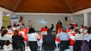 La Cámara de Comercio de Pamplona organizó la Primera Mesa Departamental de Competitividad. Asistieron empresarios, dirigentes gremiales y funcionarios municipales. Roberto Ospino