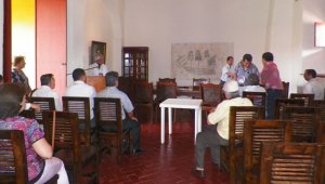 En el complejo histórico de la Gran Convención de Ocaña, se cumplió la fase preparatoria del Parlamento Internacional de Cartagena de Indias. Cortesía