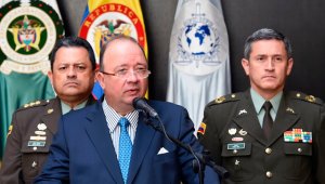 Luis Carlos Villegas, ministro de Defensa, ofreció detalles del procedimiento. Ministerio de Defensa