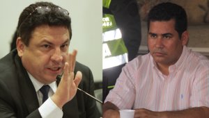 Miguel Ángel Pinto y Alejandro Carlos Chacón. Archivo