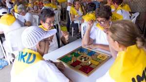 Las olimpiadas se realizaron  en el estadio General Santander. Los juegos en competencia fueron: minitejo, rana, ajedrez, parqués, bolo campesino, entre otros. Alfredo Estévez