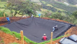 Cada reservorio tiene un valor aproximado de nueve millones de pesos, y un beneficio a largo plazo para la producción agraria. Cortesía