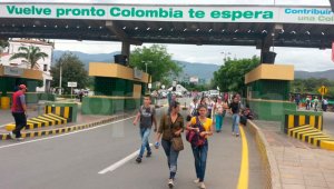 Este es el panorama en la frontera que comunica a Villa del Rosario con el estado Táchira (Venezuela). Mario Caicedo