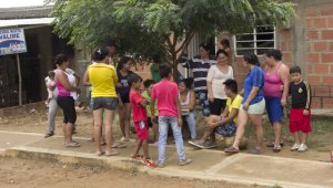 Las viviendas de desplazados 1 y 2 fueron entregadas en 2008. Desde entonces ha habido múltiples desplazamientos internos y las familias han abandonado las casas antes la falta de transporte y alumbrado, entre otras razones. Archivo La Opinión