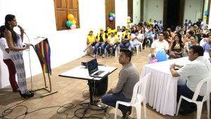En el auditorio de la biblioteca pública Julio Pérez Ferrero se oficializó la constitución de la Fundación Libélula, que congrega a las lesbianas de Cúcuta. César Obando Roa