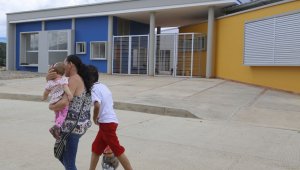 Así luce la construcción en El Rodeo. Aunque aparentemente ya está terminada. Aún no hay fecha para que entre en funcionamiento. Luis Alfredo Estévez