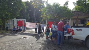 Los bloqueos se hicieron en el sector la Y- alcabala 3, y en la Estación J-25 del campo de producción Tibú. Cortesía