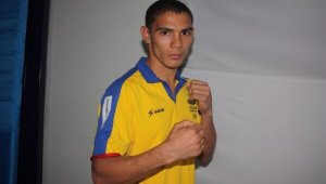 Céiber David Ávila, boxeador colombiano. Colprensa