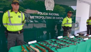 La entrega de estas armas se resaltó como una forma de prevenir futuros hechos de violencia. Policía