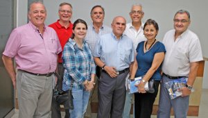 Rodrigo Lara, Oswaldo Ramírez, Alberto Ramón, Javier Hernández, Francisco Vélez, Fabiola Canal, Juan Pabón Hernández y Martha Lucía Porras. Mario Caicedo