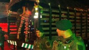 Las extranjeras fueron dejadas a disposición de Migración Colombia Suministrada