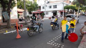 Pidieron instalar reductores de velocidad y quitar un paradero de taxis. Alfredo Estévez