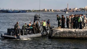 Autoridades de Egipto siguen en la búsqueda de cuerpos en el mar Mediterráneo. AFP