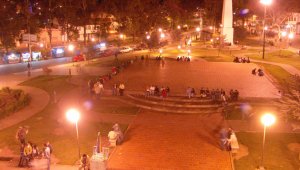 A los establecimientos ubicados en la Plazuela Almeyda se les permitirá la atención al público hasta la 3:00 de la madrugada de domingo a jueves. Cortesía