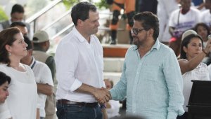 Frank Pearl e Iván Márquez. Colprensa