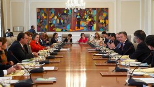 Ayer, en el consejo de Ministros se inició la socialización del proyecto de ley de la reforma tributaria. Se espera que hoy sea radicado en el Congreso de República.   Cortesía