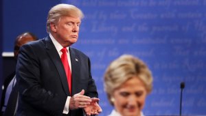 El tercer debate fue hecho en Las Vegas. AFP