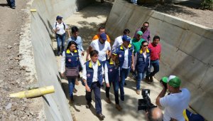 El caño El Recreo, en Los Patios, tendrá un kilómetro más de canalización. Se aseguraron $ 3.500 millones de pesos para continuar la obra. Cortesía