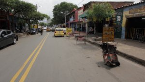 En este sector del barrio La Merced fue atacado a disparos Walter Henry Bueno Niño. La Opinión