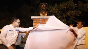 El acto estuvo presidido por el secretario de Cultura de Norte de Santander, César Ricardo Rojas Ramírez, quien estuvo acompañado por el artista Trino Ortega Rolón. Cortesía