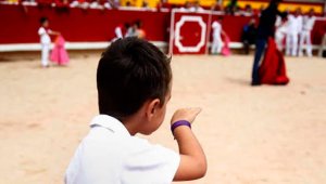 Presencia de menores en las corridas. Internet