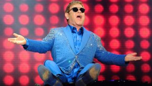 Sir Elton Hercules John, más conocido como Elton John. AFP